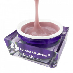 Jelly Glittery Chic Gel UV 50 ml - Allepaznokcie (cu sclipici aurora boreala)