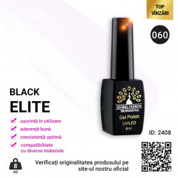 OJA SEMIPERMANENTA BLACK ELITE, GLOBAL FASHION 8 ML, 060