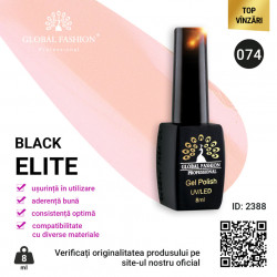 OJA SEMIPERMANENTA BLACK ELITE, GLOBAL FASHION 8 ML, 074