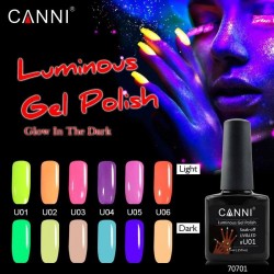 Oja Semipermanenta CANNI Luminous - Glow In The Dark 04