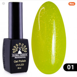 Oja semipermanenta Disco Summer 8ml, 01