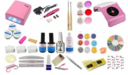 Kit unghii false Lila Rossa, 44 de piese