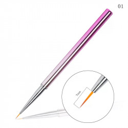 Pensula pentru pictura - linii foarte fine Pink