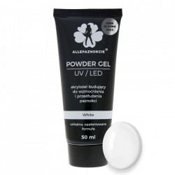 Polygel Allepaznokcie White 50g Nr. 02 Hema DiHema Free