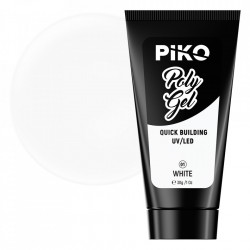 Polygel color, Piko, 30 g, 01 White