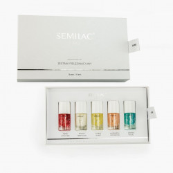 Set tratament pentru unghii Care Set Semilac, 5 x 7 ml - Semilac Care Set