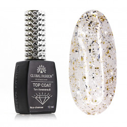 FOIL GOLD SILVER TOP COAT GLOBAL FASHION FARA DISPERSIE 12ML