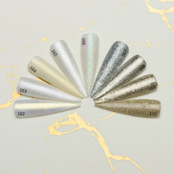 Gel color premium UV/LED Kayara 164 Shimmer Milk