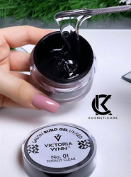 Gel UV/LED 01 Totally Clear Victoria Vynn 50ml