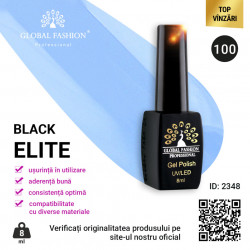 OJA SEMIPERMANENTA BLACK ELITE, GLOBAL FASHION 8 ML, 100