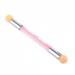 Set Pensulă Babyboomer / Ombre cu buretei - roz