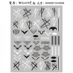 STICKER UNGHII - WG419