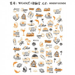 STICKER UNGHII - WG436