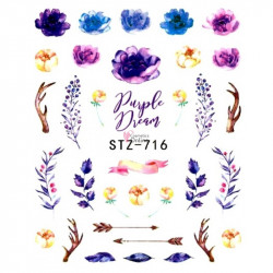 Tatuaj decor unghii STZ-716