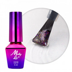 Top coat fara degresare MollyLac Hollywood Violet Show