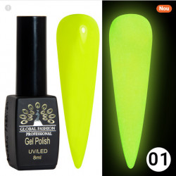 Oja semipermanenta Luminous 8 ml, 01