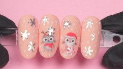 Paiete snowflakes silver holo #3
