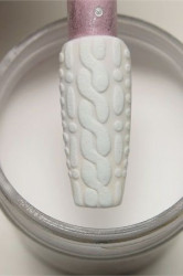 Pudra Acrilica White EzFlow - 30 g - alb
