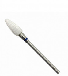 Cap de freza (Bit) conic, din ceramica, pentru gel, duritate medie, albastru TORCH M