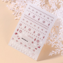 Decor Craciun MG-21 Snow White & Red