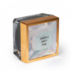 Gel UV MollyLac Sparkle Dirty Pink 50 g