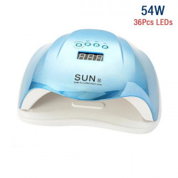 LAMPA UNGHII LED 54W Rainbow Sun X blue