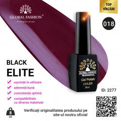 OJA SEMIPERMANENTA BLACK ELITE, GLOBAL FASHION 8 ML, 018