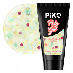Polygel color, Piko, 30 g, 51 Glitter Milky Galaxy