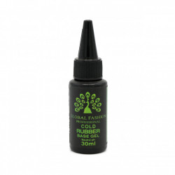 BASE COAT COLD RUBBER GLOBAL FASHION 30ML, TRANSPARENT