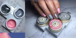 Gel color premium UV/LED Kayara 028 Smoky