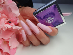 Jelly Cotton Pink Gel UV 50 ml - Allepaznokcie