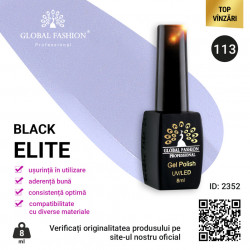 OJA SEMIPERMANENTA BLACK ELITE, GLOBAL FASHION 8 ML, 113