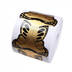 Sabloane unghii FLUTURE GOLD 300 buc