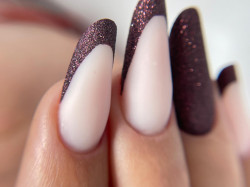 Sclipici fin Brown