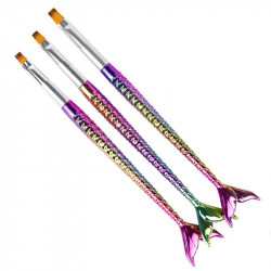 Set 3 pensule gel Mermaid