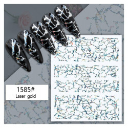 STICKER UNGHII - SILVER JO 1585