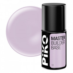 Baza de unghii Piko, Master Builder, 7g, 12 Milky Purple