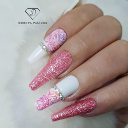 Sclipici extra roz barbie