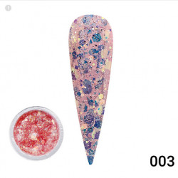 Gel color cu sclipici, Diamond Painting Glitter Gel 5 gr 03