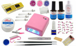 Kit unghii false cu gel - 224 Piese