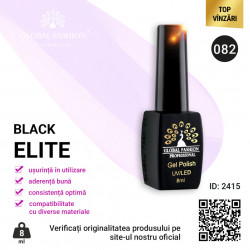 OJA SEMIPERMANENTA BLACK ELITE, GLOBAL FASHION 8 ML, 082