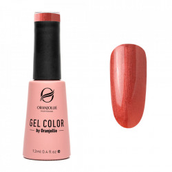 Oja semipermanenta Gel Color nr.104 12ml Oranjollie