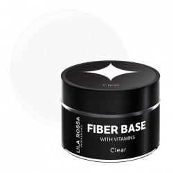Fiber Builder Base cu Vitamine Clear 15 g