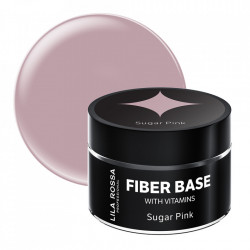 Fiber Builder Base cu Vitamine Sugar Pink 15 g