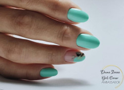 Gel color Canni Mud, verde deschis, 5 ml, CH04