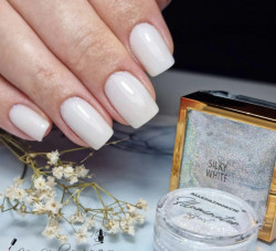 Gel de construcție cu tixotropie MollyLac One Drop Tixology Silky White 15 G
