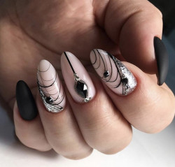 Gel spider – Negru