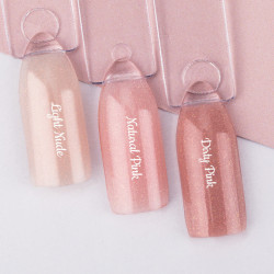 Gel UV MollyLac Sparkle Dirty Pink 50 g