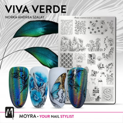 Matrita pentru stampila Moyra, 082, Viva verde