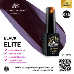OJA SEMIPERMANENTA BLACK ELITE, GLOBAL FASHION 8 ML, 036